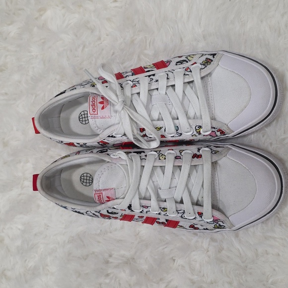 Adidas Nizza Platform Hello Kitty Sneakers. Size 6.5 - Picture 5 of 12